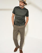 Load image into Gallery viewer, ETON 10000235669 SS FILO DI SCOZIA DARK-GREEN CREW T-SHIRT