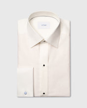Load image into Gallery viewer, ETON 10001479802 OFF-WHITE BIB FRONT LUREX SLIM FRENCH CUFF SHIRT