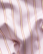 Load image into Gallery viewer, ETON 10001481152 WHITE COLLAR PINK STRIPE SIGNATURE TWILL SLIM SC SHIRT