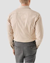 Load image into Gallery viewer, ETON 10001485645 ORANGE-LATTE PRINT SLIM SC SHIRT