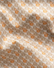 Load image into Gallery viewer, ETON 10001485645 ORANGE-LATTE PRINT SLIM SC SHIRT