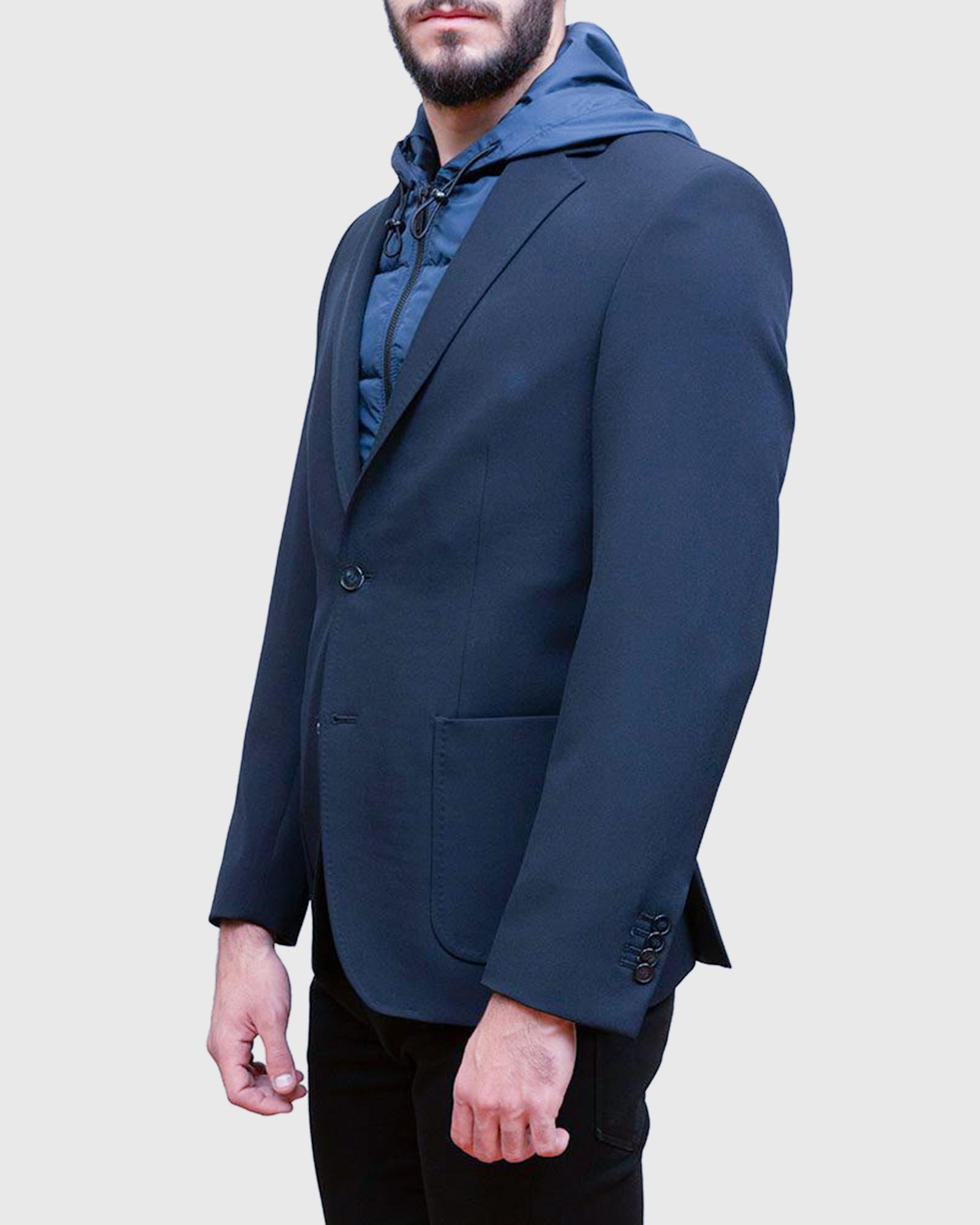 KARL LAGERFELD 155384 BLUE LOFT JACKET