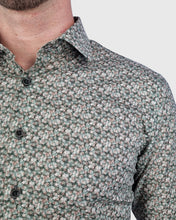Load image into Gallery viewer, VINCENT & FRANKS W2303632224C GREEN LIBERTY PRINT SLIM SC SHIRT