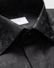 Load image into Gallery viewer, ETON 30507056119 BLACK JACQUARD SLIM SC SHIRT.
