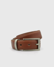 Load image into Gallery viewer, VINCENT& FRANKS / ROUGE 609B ITA TAN LEATHER BELT