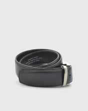 Load image into Gallery viewer, VINCENT & FRANKS 720A ITA BLACK LEATHER BELT