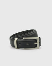 Load image into Gallery viewer, VINCENT & FRANKS / ROUGE 609B ITA BLACK LEATHER BELT