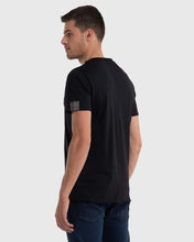 Load image into Gallery viewer, REPLAY R0982660M3590 BLACK CREW TEE