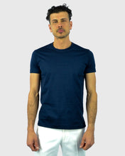 Load image into Gallery viewer, TOMBOLINI WJ35-ZJDZ-TB SS NAVY CREW T-SHIRT