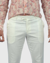 Load image into Gallery viewer, VINCENT & FRANKS S22VF8164 MILK SLIM TROUSER