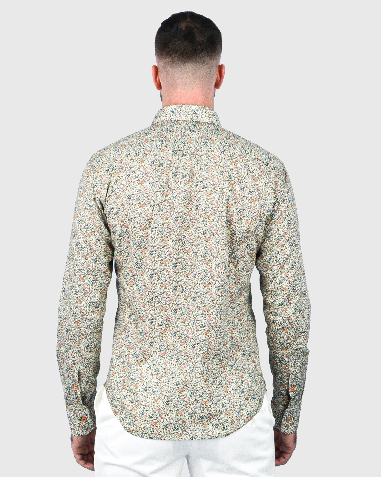 VINCENT & FRANKS W2303638021D MULTY LIBERTY PRINT SLIM SC SHIRT