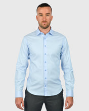 Load image into Gallery viewer, VINCENT & FRANKS S21LU010 L-BLUE SLIM SC SHIRT