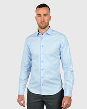 Load image into Gallery viewer, VINCENT & FRANKS S21LU010 L-BLUE SLIM SC SHIRT