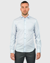 Load image into Gallery viewer, VINCENT & FRANKS S21CH0176 BLUE PRINT SLIM SC SHIRT
