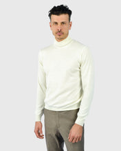 Load image into Gallery viewer, VISCONTI W23R IVORY WOOL ROLL NECK / POLO NECK