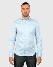 Load image into Gallery viewer, VINCENT & FRANKS S21CH0035 SKY-BLUE SLIM SC SHIRT