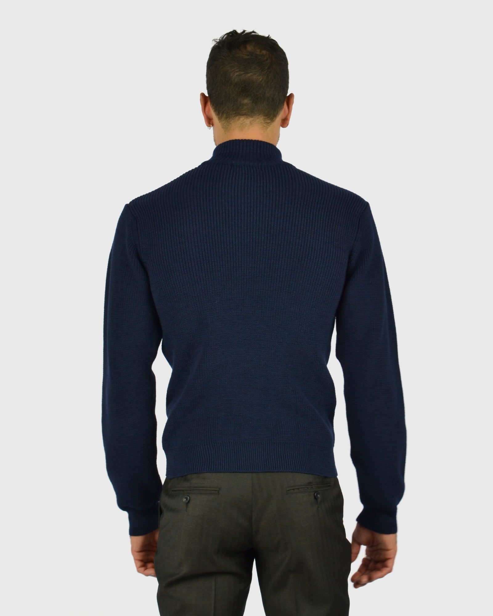 VINCENT & FRANKS W22BARR 4B NAVY SWEATER