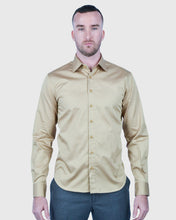 Load image into Gallery viewer, ROUGE S1878345T TAN SLIM SC SHIRT