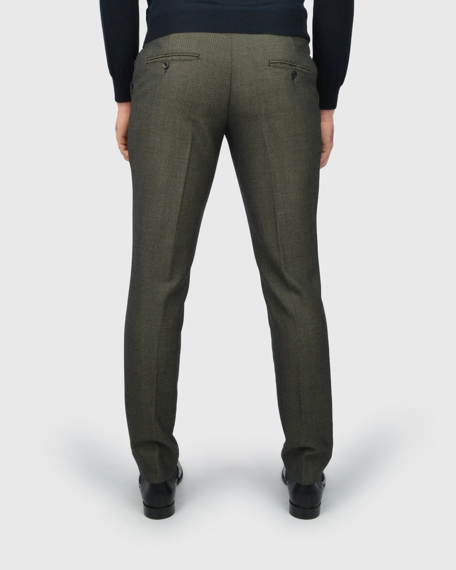 VINCENT & FRANKS W22VF-23601 BRN SLIM TROUSER