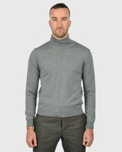 Load image into Gallery viewer, VISCONTI W23R GREY WOOL ROLL NECK / POLO NECK