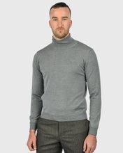Load image into Gallery viewer, VISCONTI W23R GREY WOOL ROLL NECK / POLO NECK
