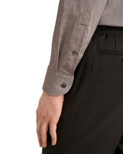 Load image into Gallery viewer, ETON BROWN FLANNEL SLIM SINGLE CUFF SHIRT 1000139633840