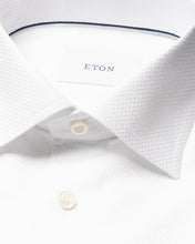 Load image into Gallery viewer, ETON 10001443000 DOBBY WHITE SLIM SC SHIRT