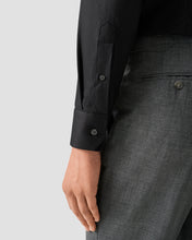 Load image into Gallery viewer, ETON 10001443018 SEMI-SOLID DOBBY BLACK SLIM SC SHIRT