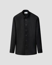Load image into Gallery viewer, ETON 10001443018 SEMI-SOLID DOBBY BLACK SLIM SC SHIRT