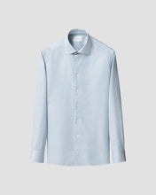 Load image into Gallery viewer, ETON BLUE STRIPE TWILL SLIM SC SHIRT 10001517361