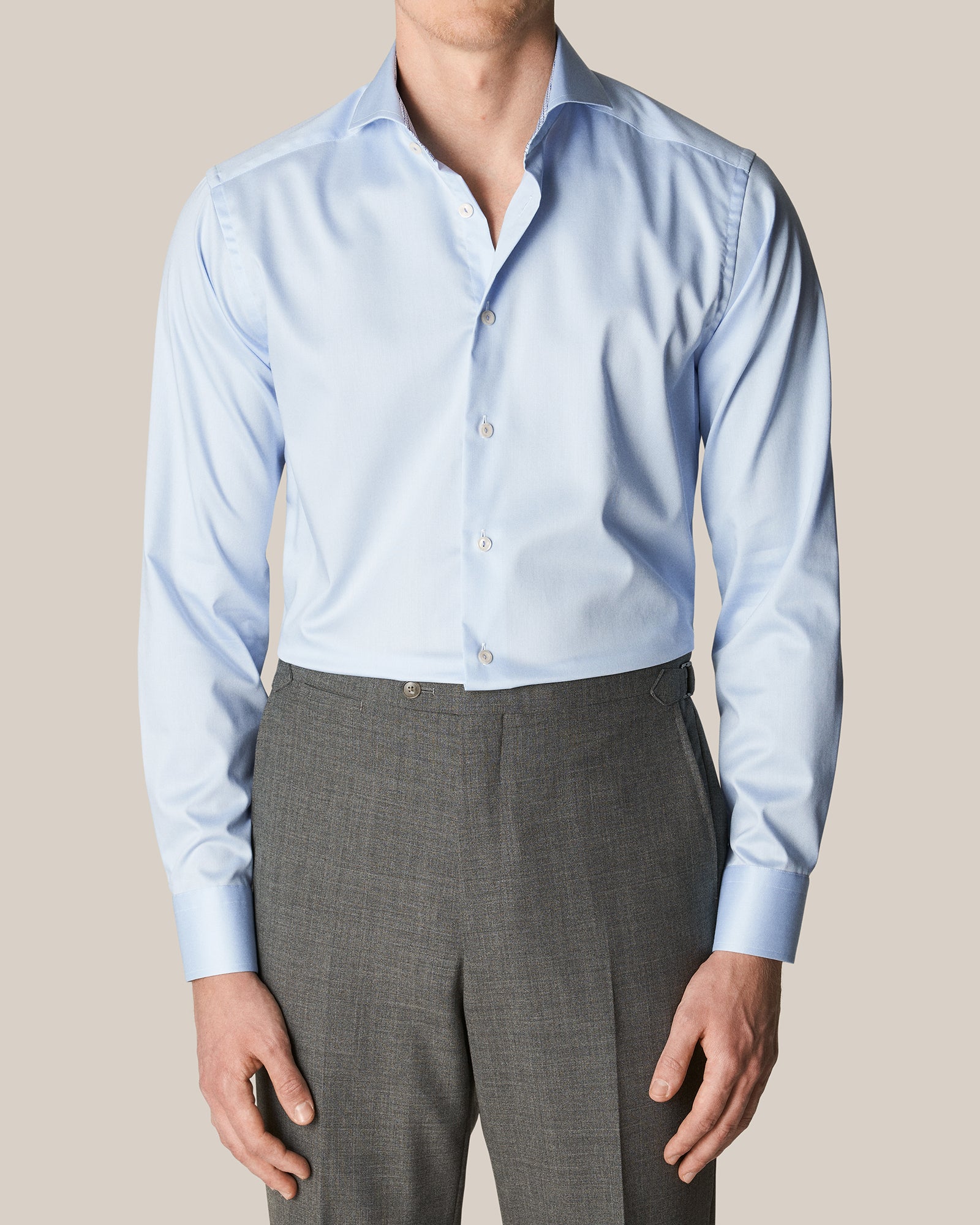 ETON 10000430620 BLUE SLIM SC SHIRT