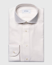 Load image into Gallery viewer, ETON 10001171702 LIGHT-TAUPE TEXTURED TWILL SLIM SC SHIRT
