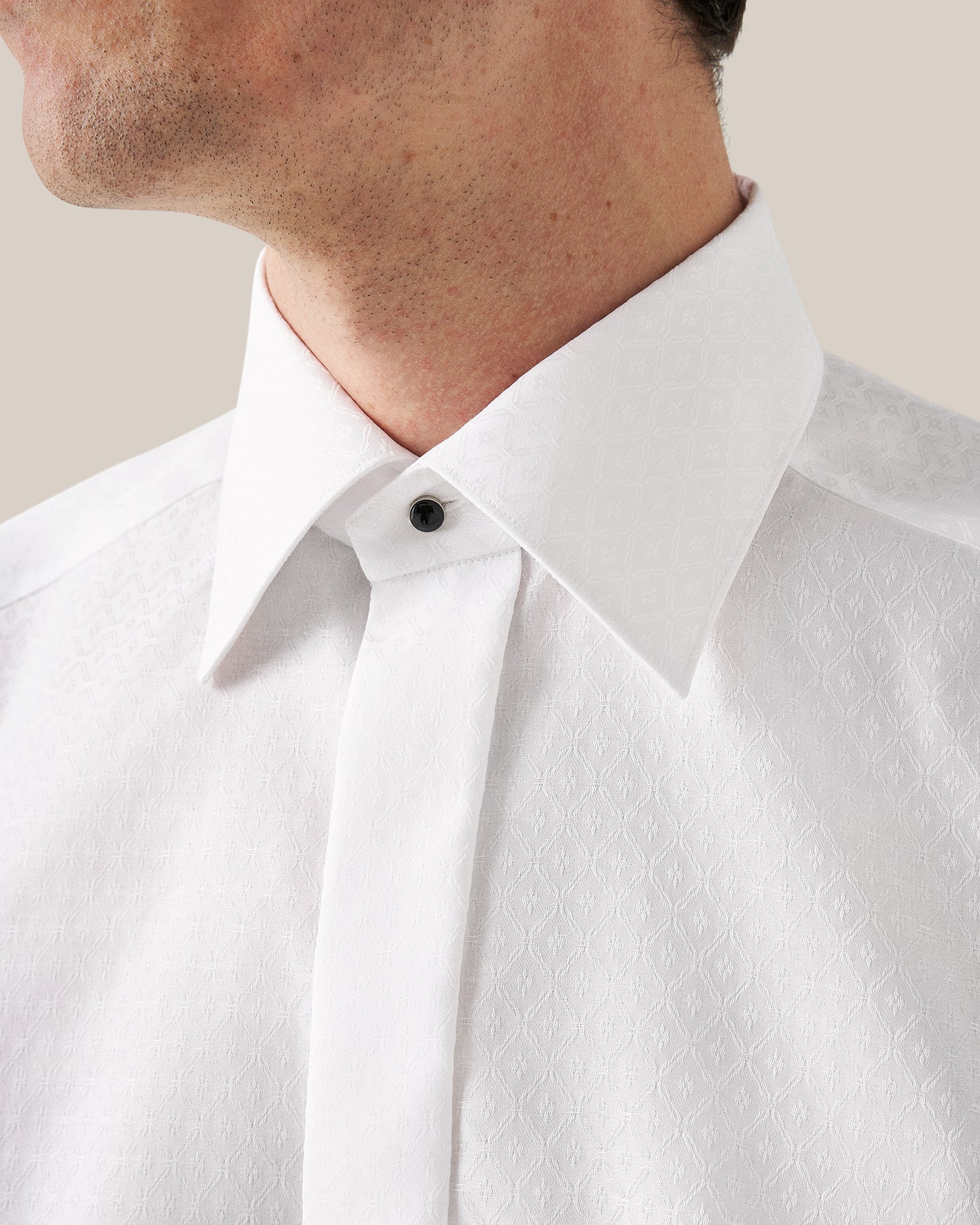 ETON 100010681 JACQUARD SLIM FC SHIRT