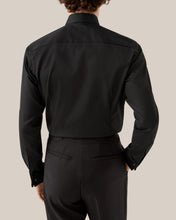 Load image into Gallery viewer, ETON 10001219718 BLACK WITH LUREX SLIM FRENCH CUFF SHIRT