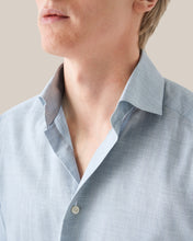 Load image into Gallery viewer, ETON 100010300 L-BLUE FLANNEL SLIM SC SHIRT