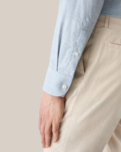 Load image into Gallery viewer, ETON 100010300 L-BLUE FLANNEL SLIM SC SHIRT