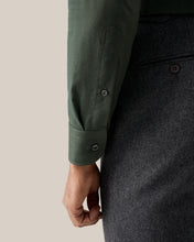 Load image into Gallery viewer, ETON 10001277568 GREEN HERRINGBONE SLIM SINGLE CUFF SHIRT
