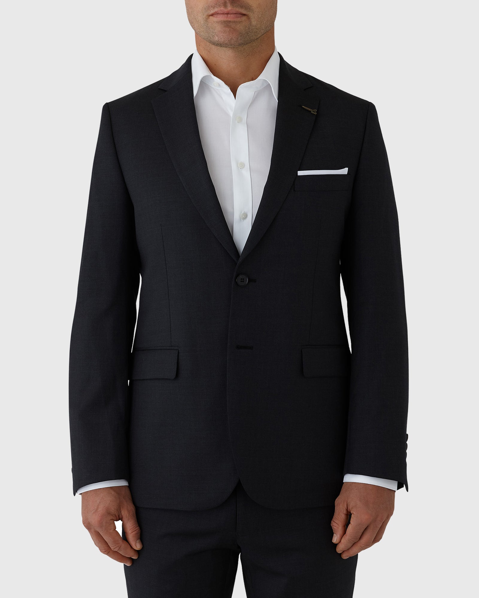 JOE BLACK FCZ027 ANCHOR CHARCOAL 2 PIECE SUIT