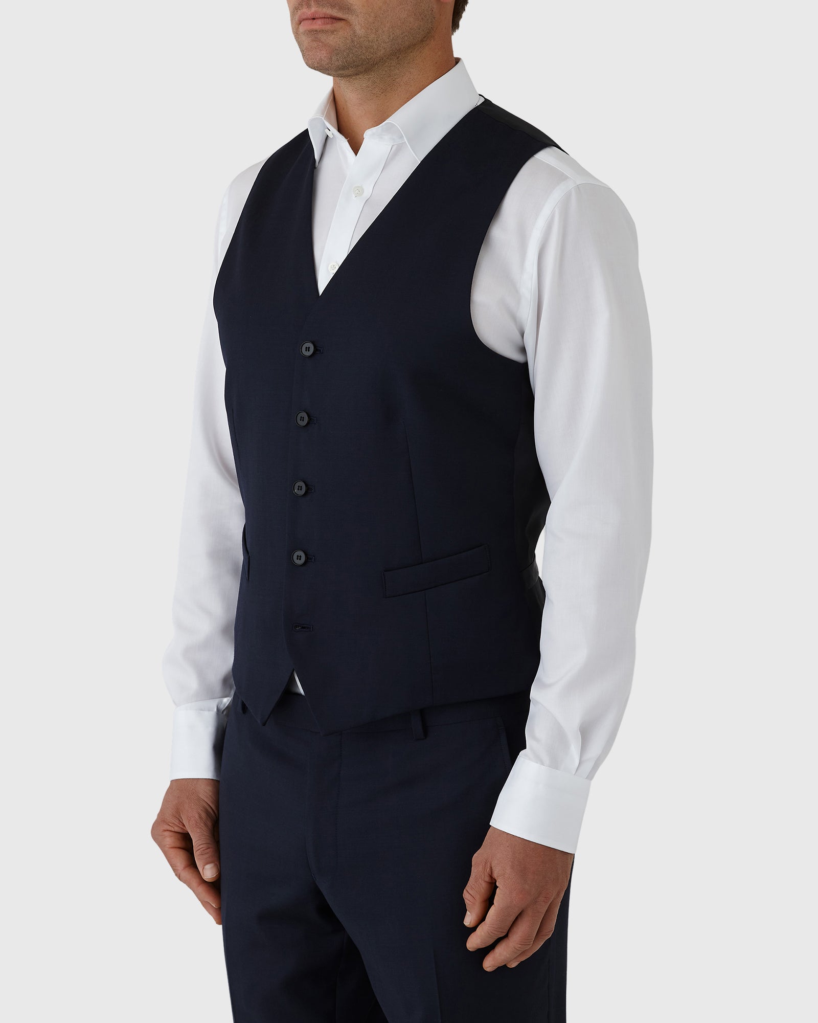 JOE BLACK FJV032-J NAVY MAIL VEST
