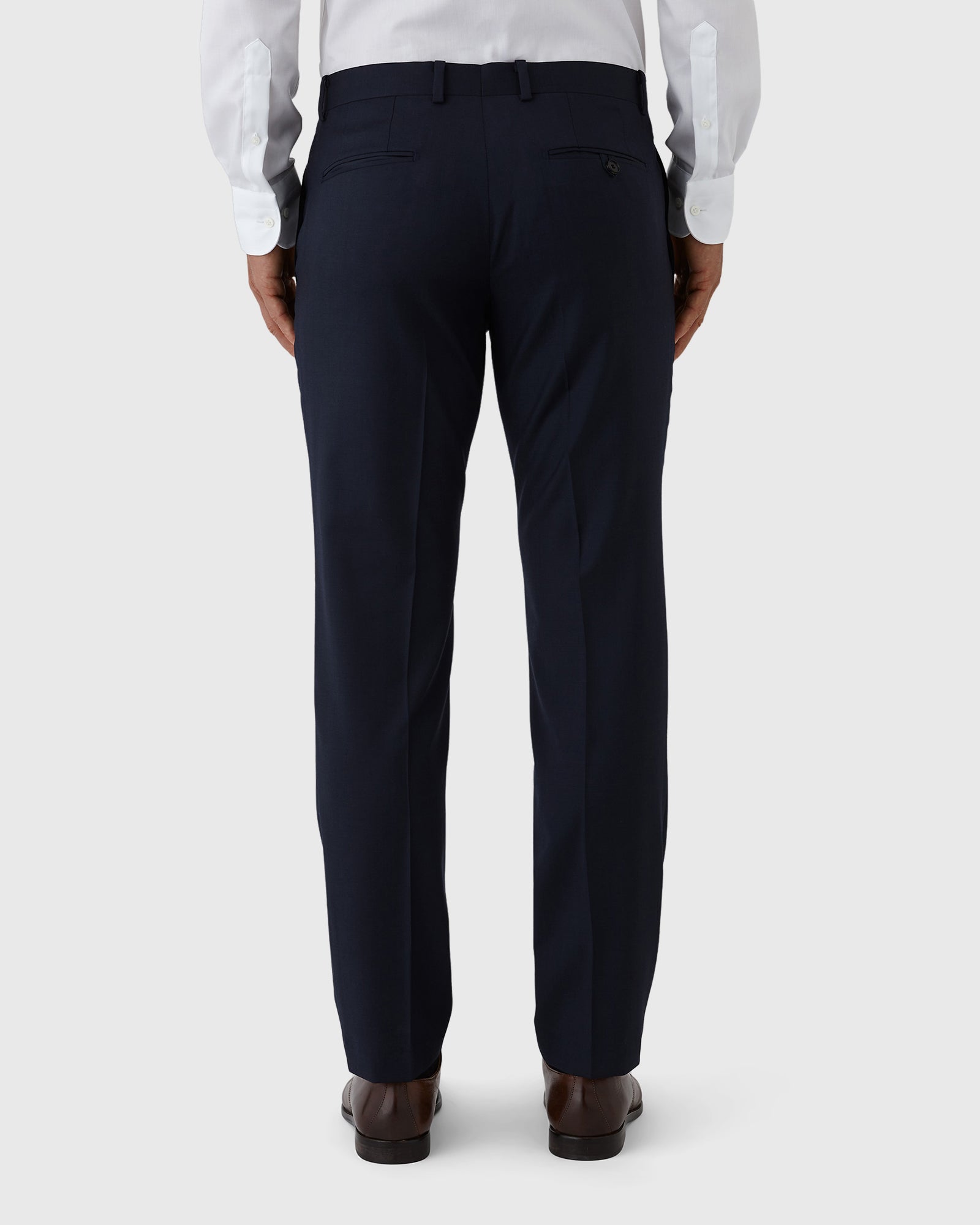 JOE BLACK FJV032 NAVY RAZOR SUIT TROUSER