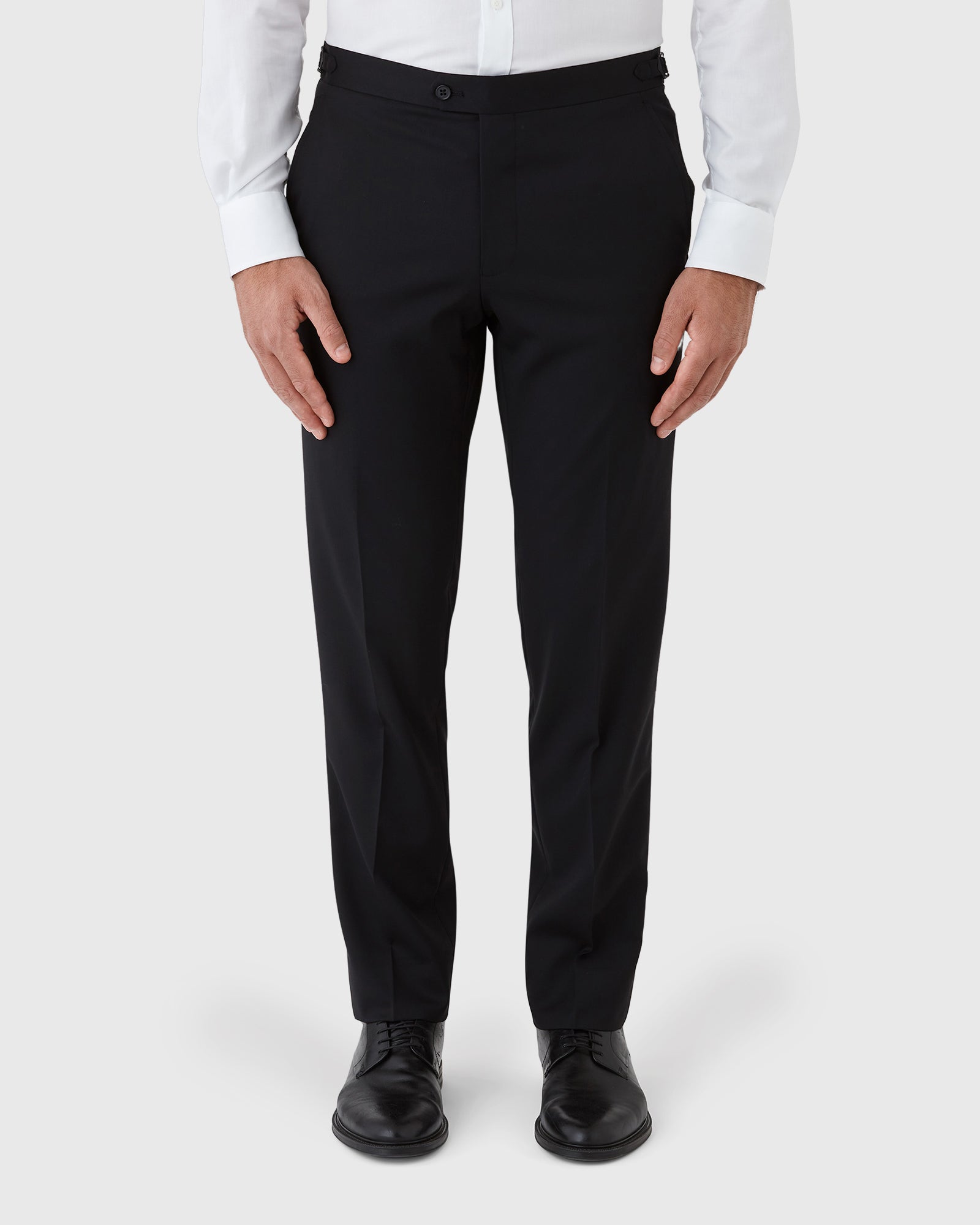 CAMBRIDGE JADON FMG100 BLACK TUXEDO TROUSER