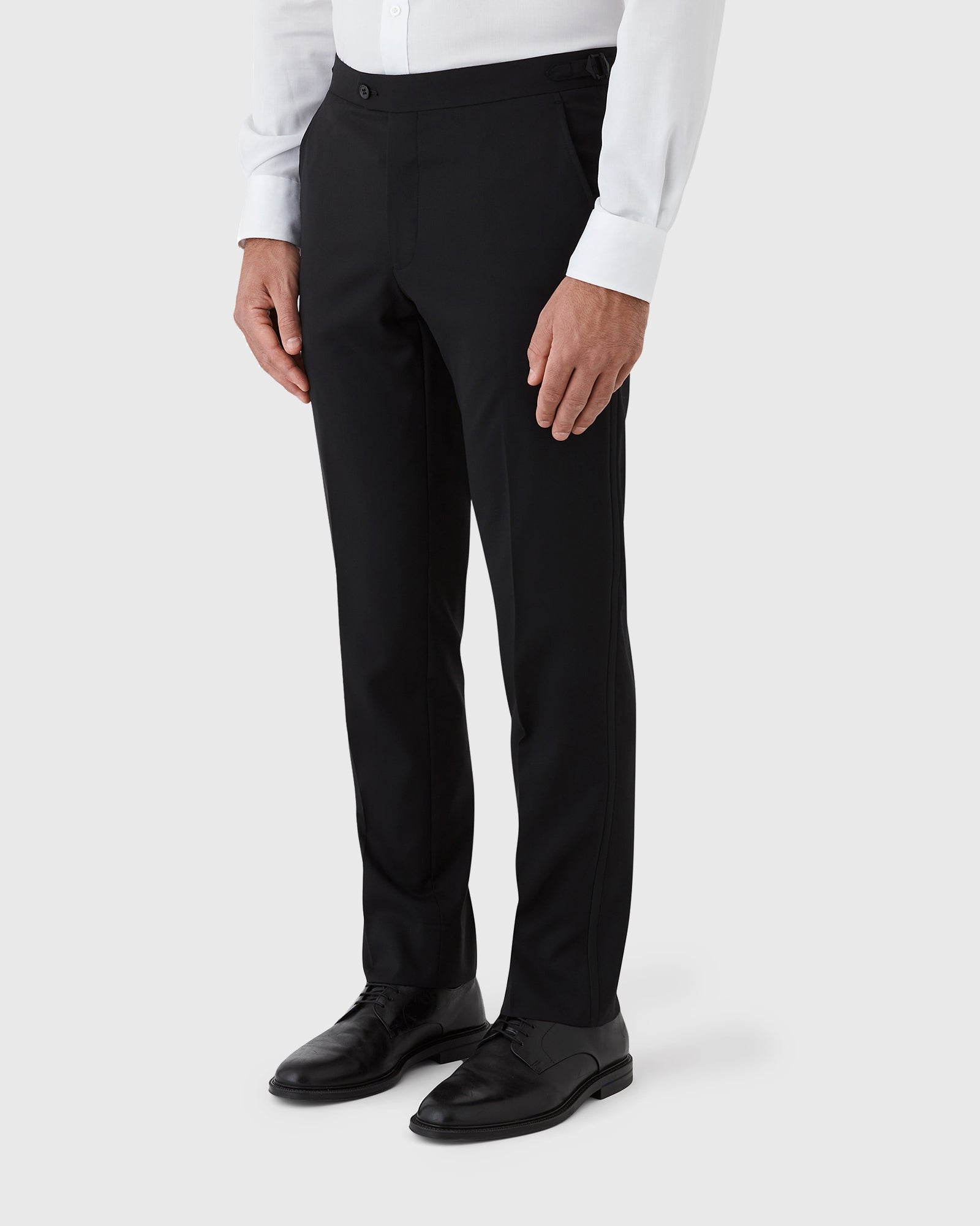 CAMBRIDGE JADON FMG100 BLACK TUXEDO TROUSER