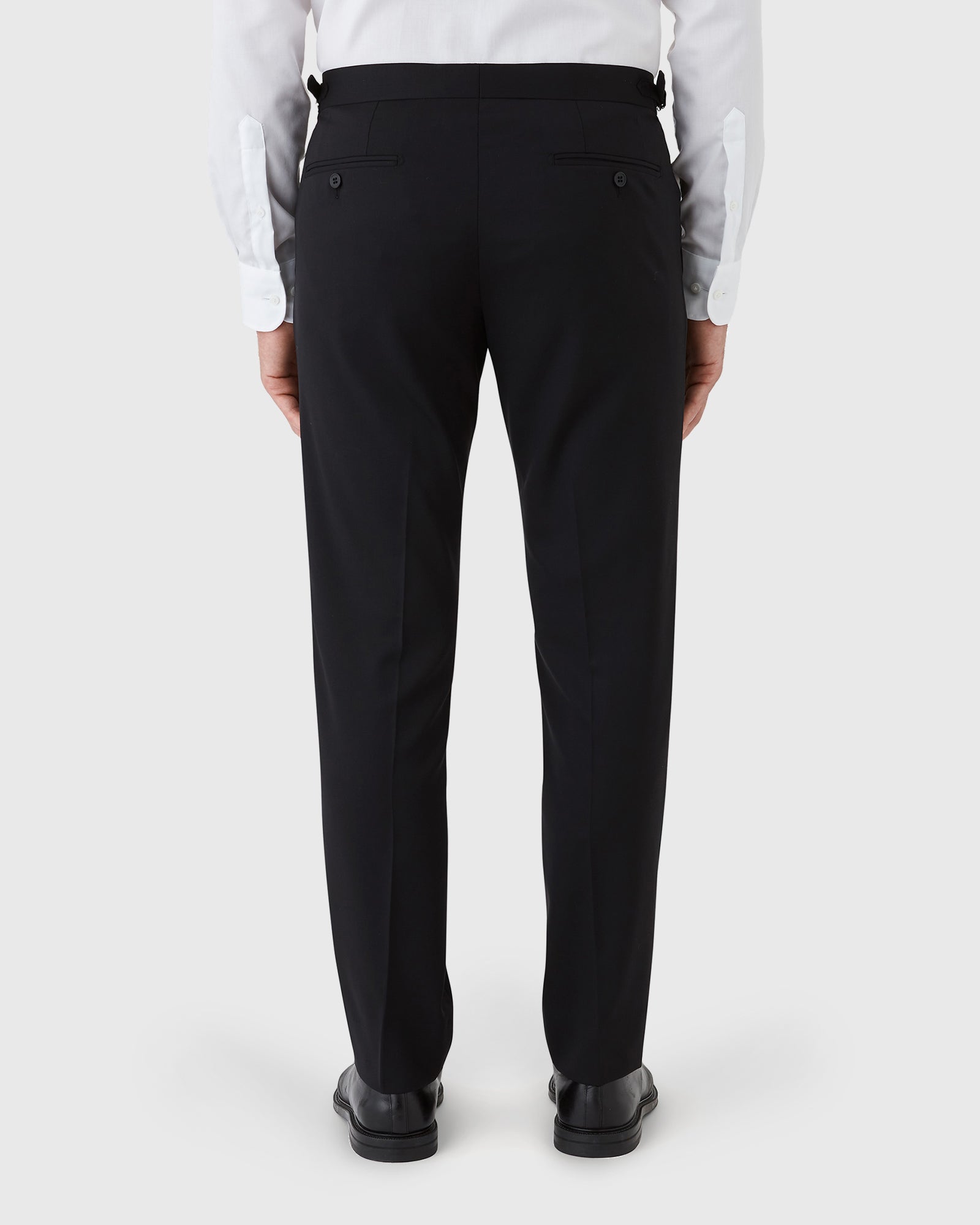 CAMBRIDGE JADON FMG100 BLACK TUXEDO TROUSER