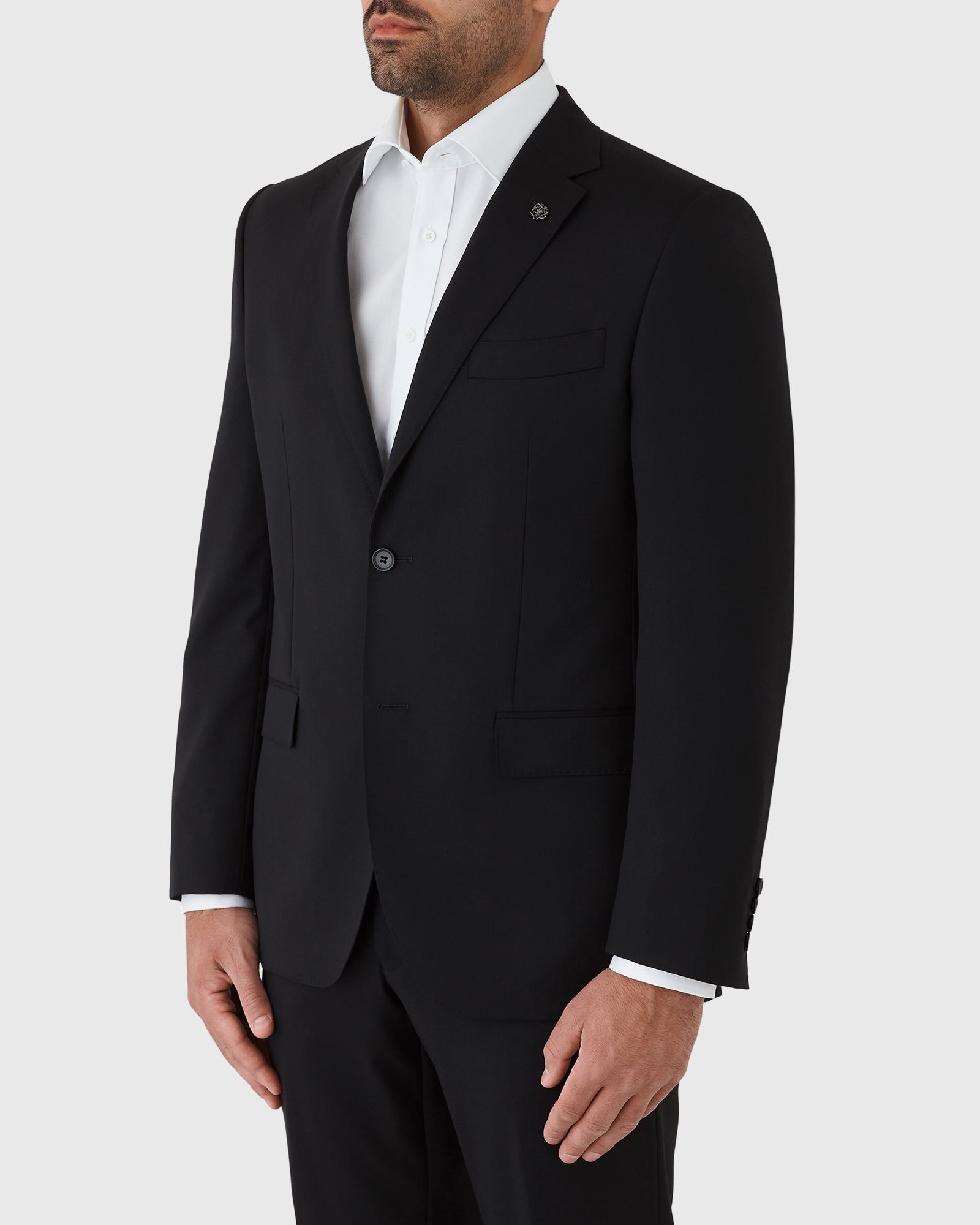 CAMBRIDGE FMG100 BLACK MORSE SUIT JACKET