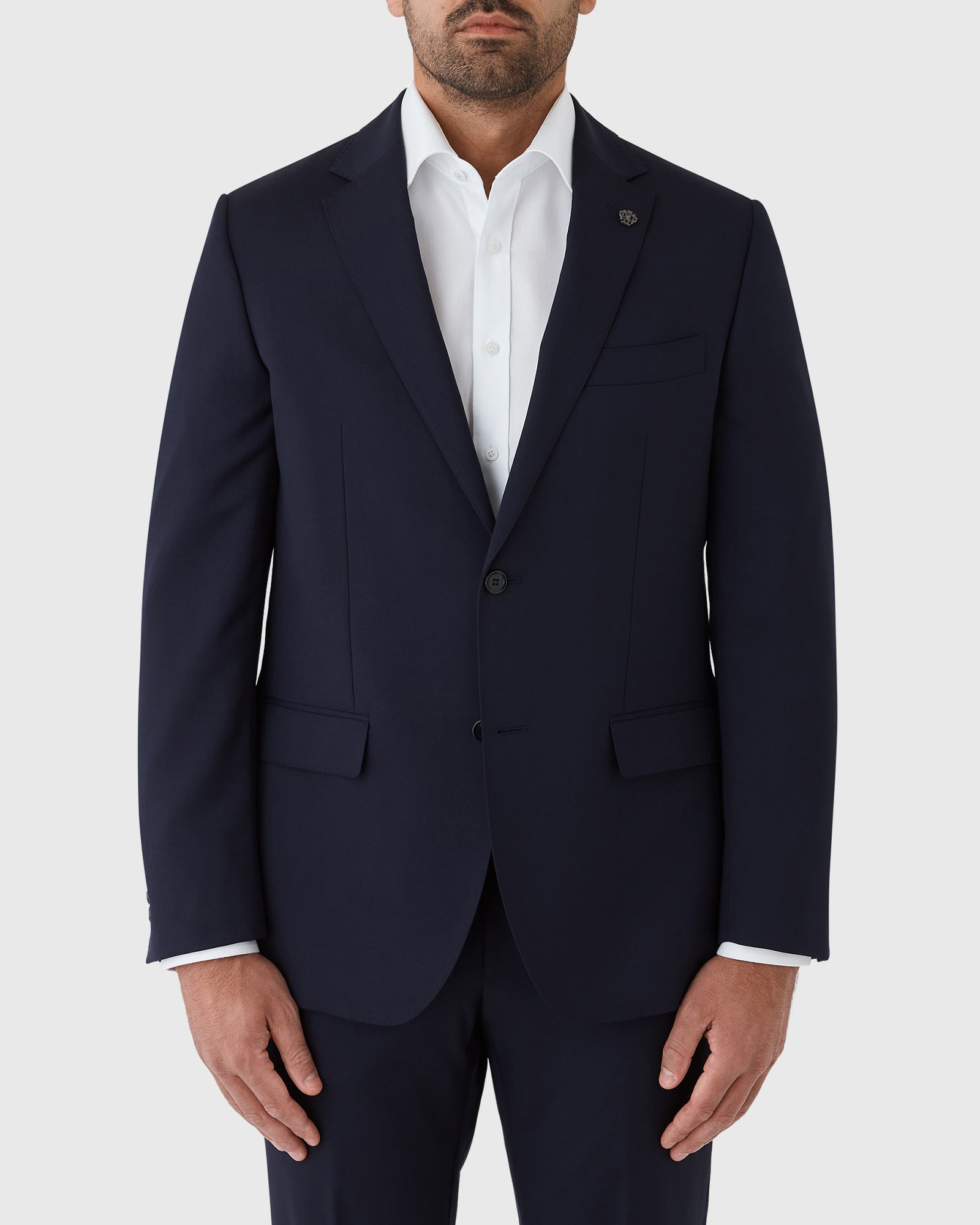 CAMBRIDGE FMG100 NAVY MORSE SUIT JACKET