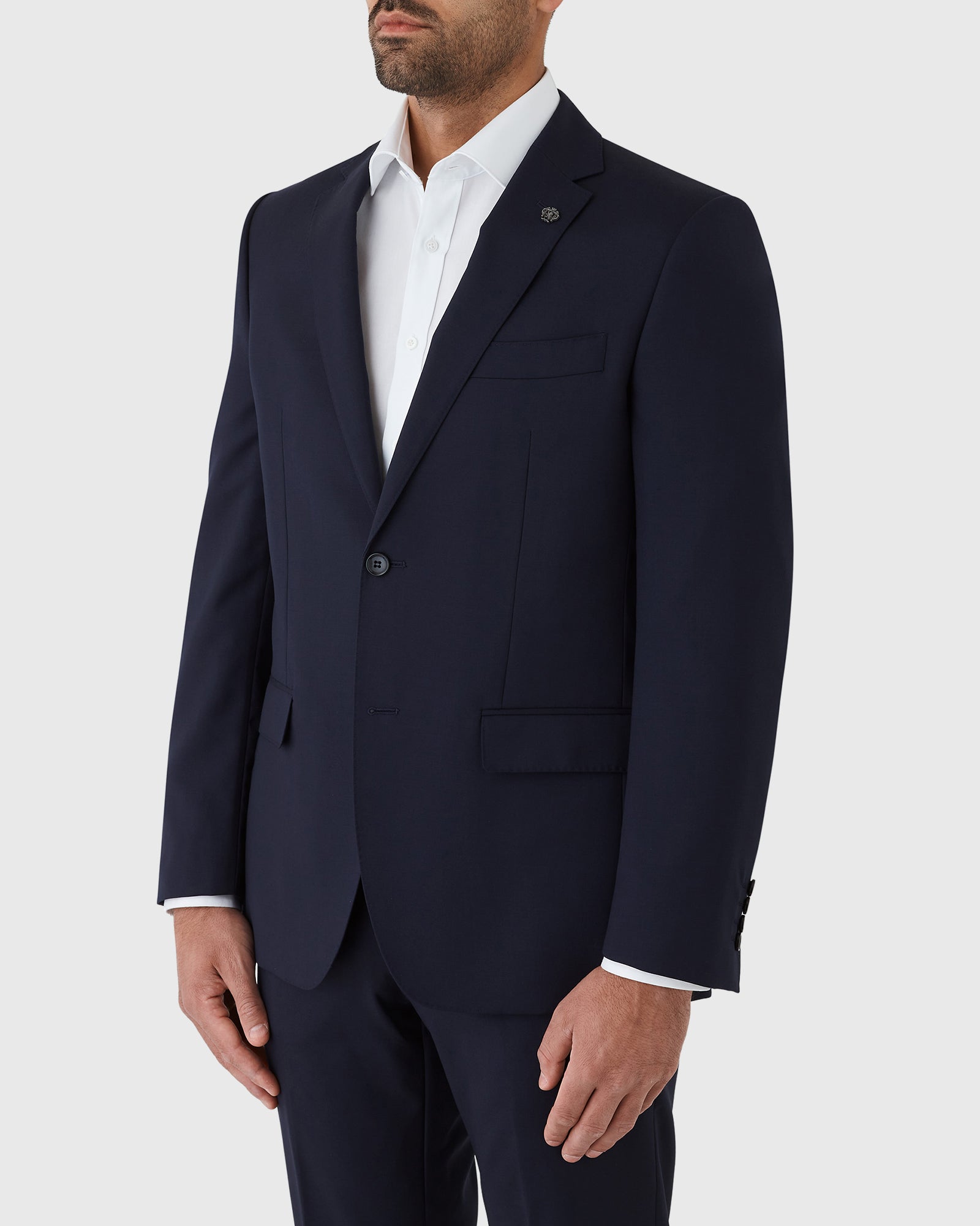CAMBRIDGE FMG100 NAVY MORSE SUIT JACKET
