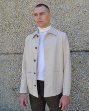 Load image into Gallery viewer, FANCKINO SARTORIA FSS24-915 FLANNEL SAND CHORE JACKET
