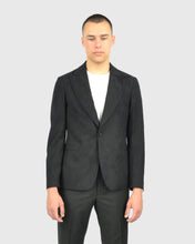 Load image into Gallery viewer, FRANCKINO SARTORIA FSS24 1B.SB JAQUARD-1 BLK NEAPOLITAN JACKET