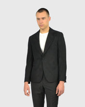 Load image into Gallery viewer, FRANCKINO SARTORIA FSS24 1B.SB JAQUARD-1 BLK NEAPOLITAN JACKET