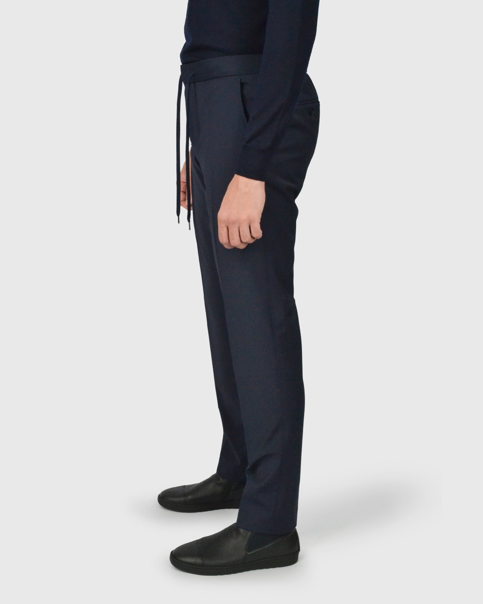 FRANCKINO SARTORIA FSS24 PL 2BSB-JOGGER 2PSU NAVY NEAPOLITAN SUIT